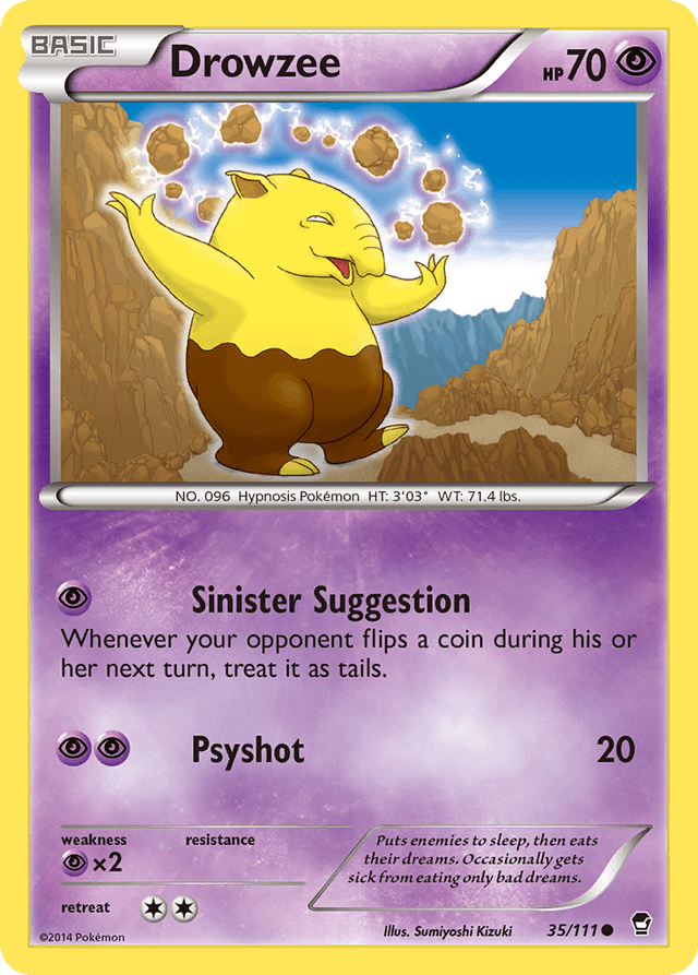 Drowzee — Furious Fists #35