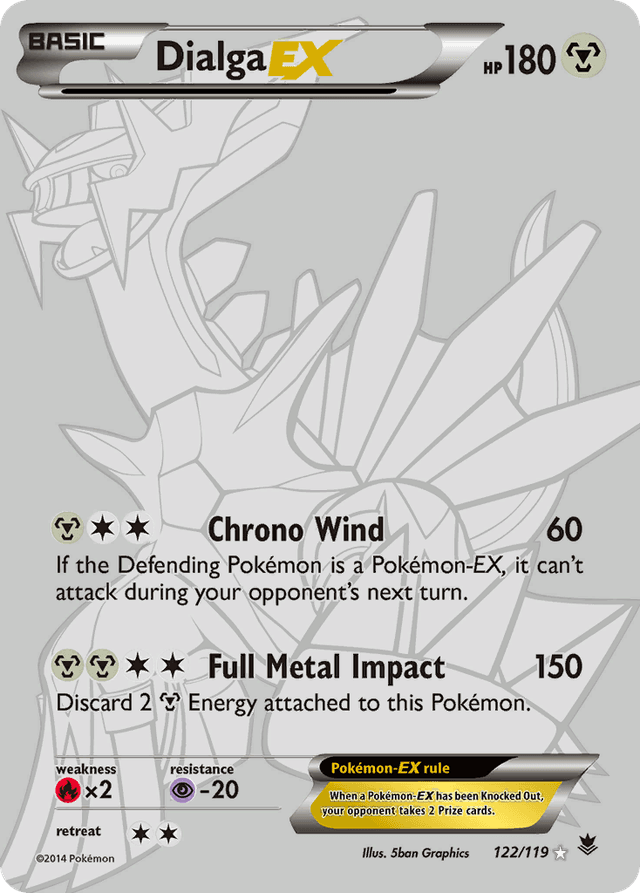 Dialga-EX — Phantom Forces #122