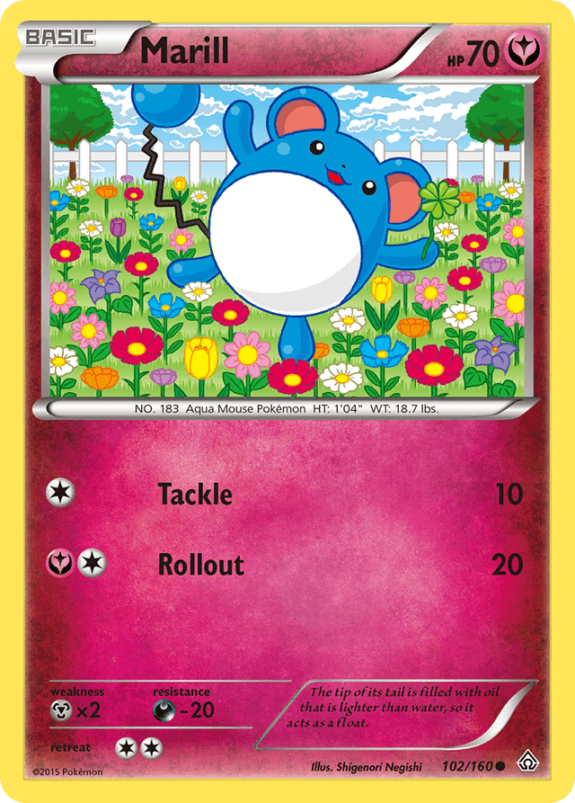 Marill — Primal Clash #102