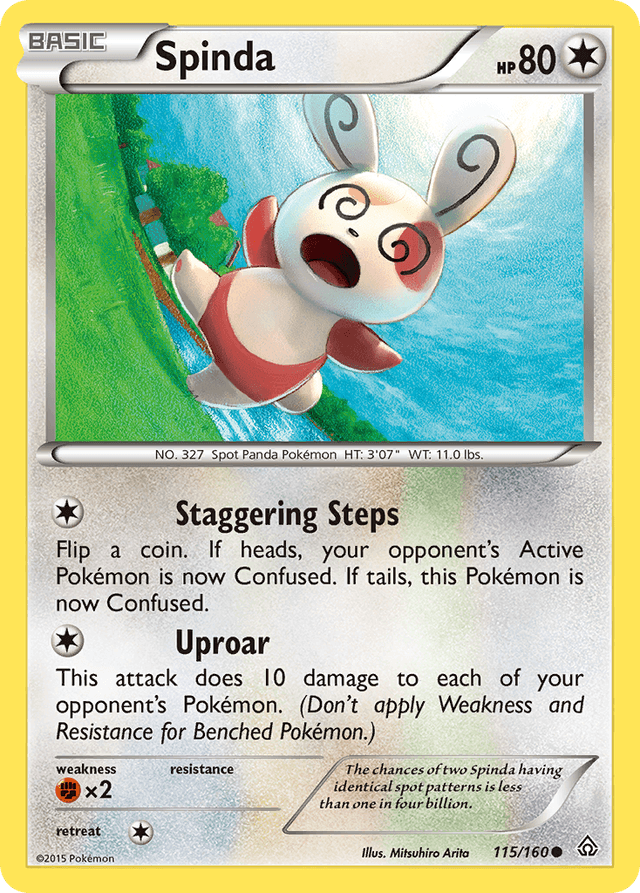 Spinda — Primal Clash #115