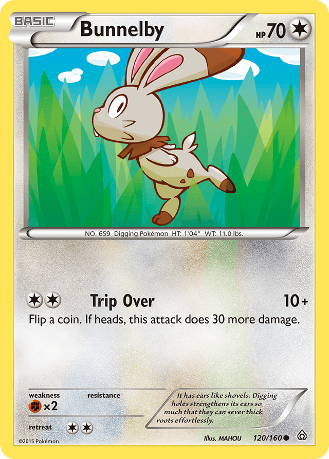 Bunnelby — Primal Clash #120