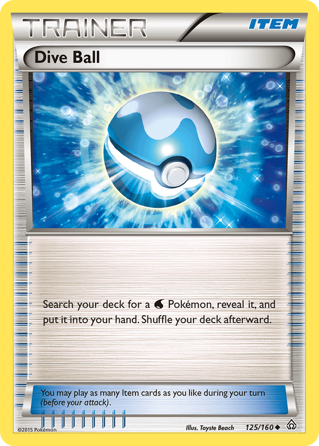 Dive Ball — Primal Clash #125