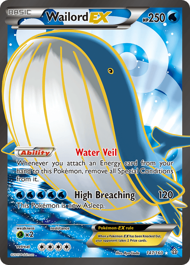Wailord-EX — Primal Clash #147