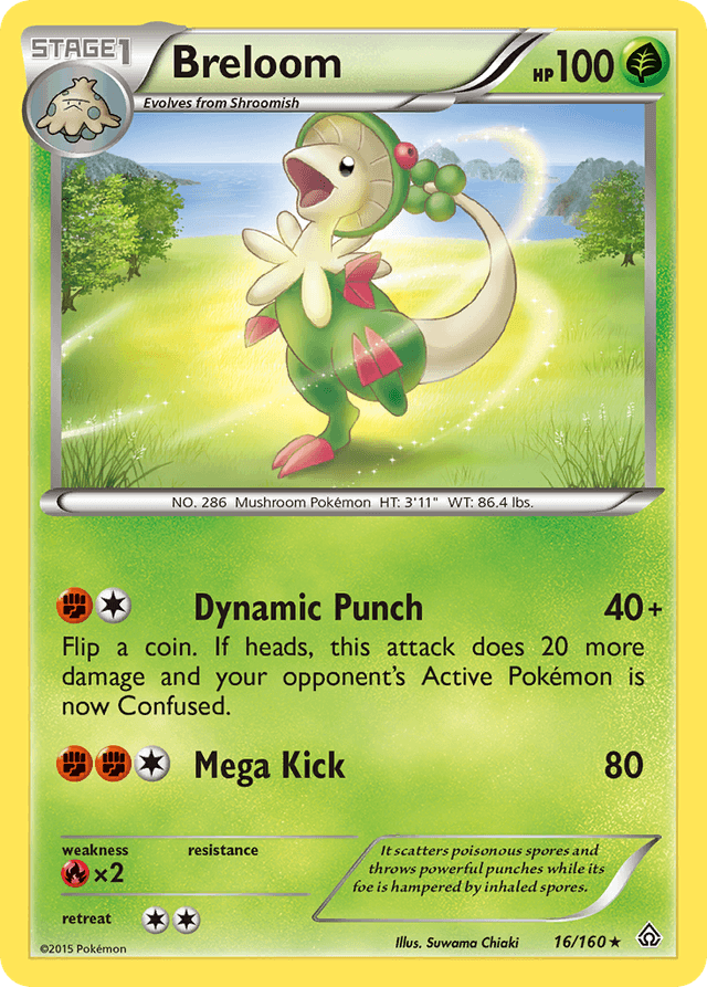 Breloom — Primal Clash #16