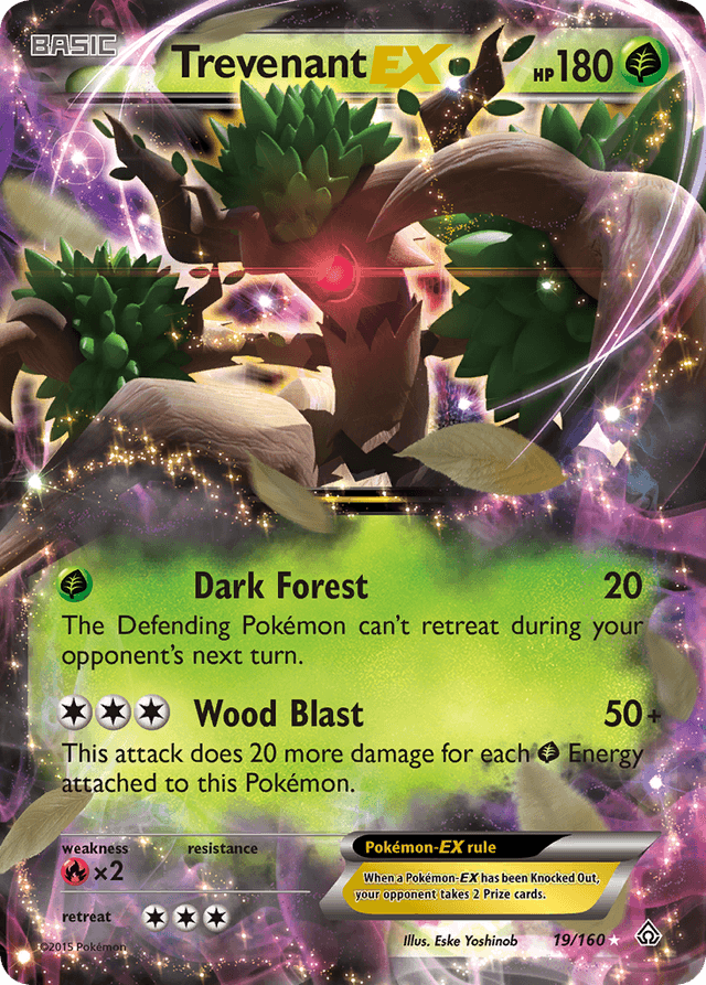 Trevenant-EX — Primal Clash #19