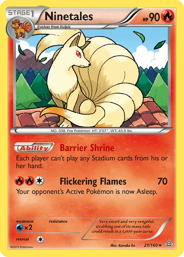 Ninetales — Primal Clash #21