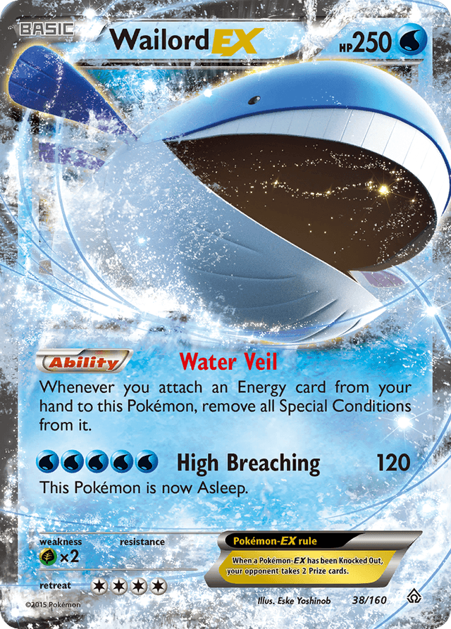 Wailord-EX — Primal Clash #38