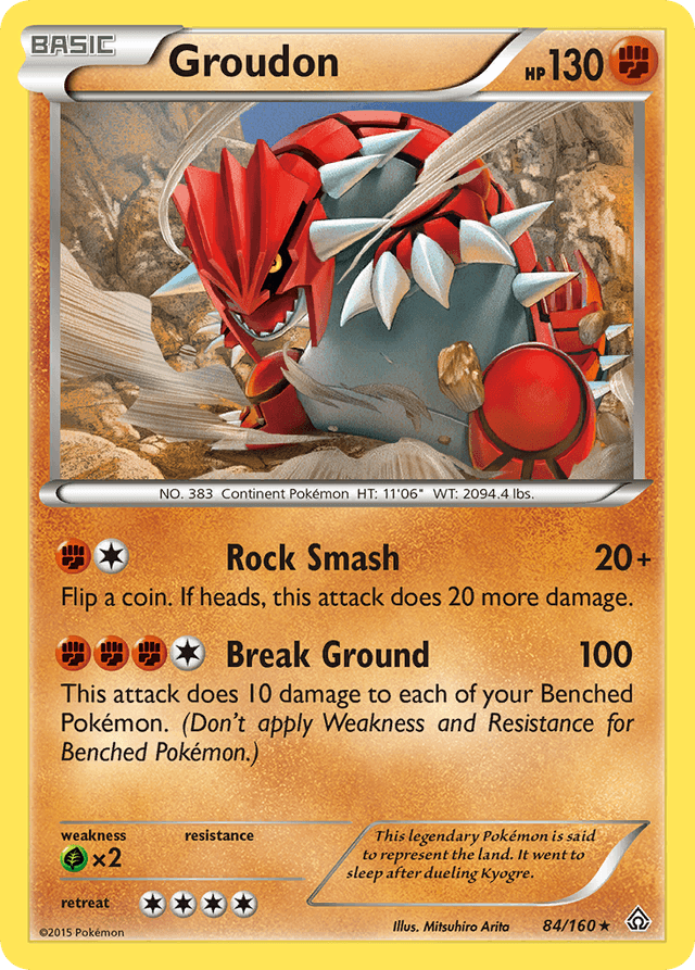 Groudon — Primal Clash #84