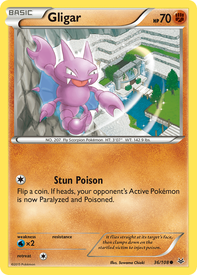 Gligar — Roaring Skies #36