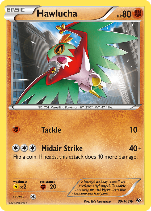 Hawlucha — Roaring Skies #39