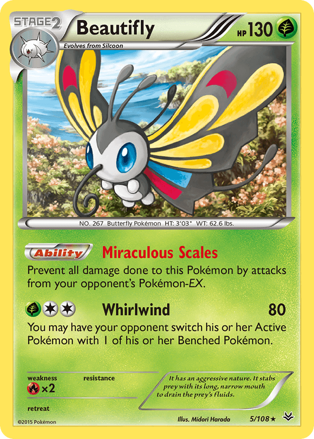 Beautifly — Roaring Skies #5