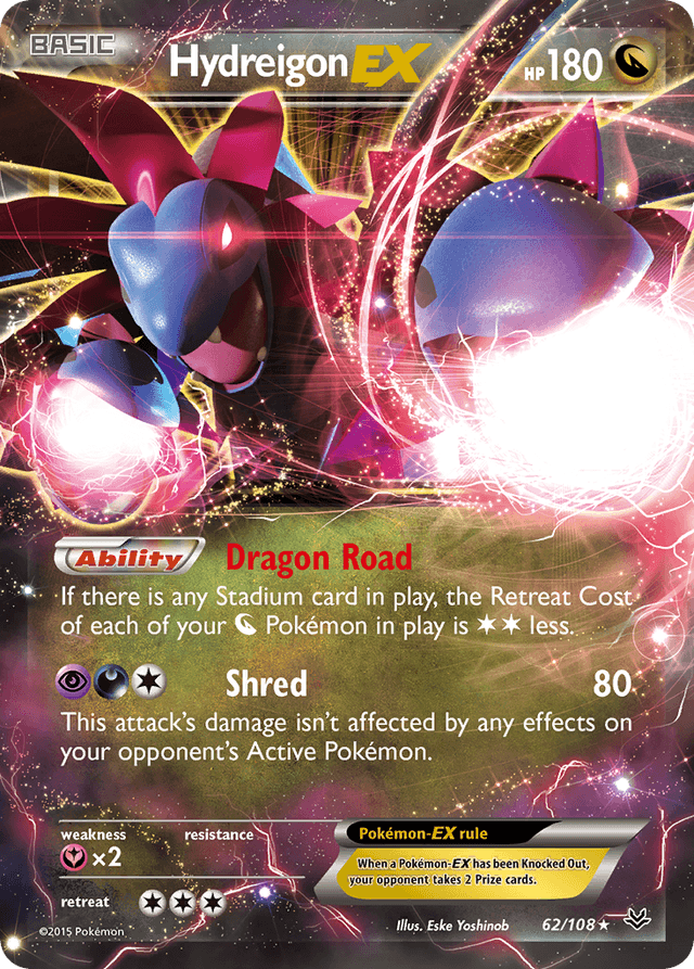 Hydreigon-EX — Roaring Skies #62