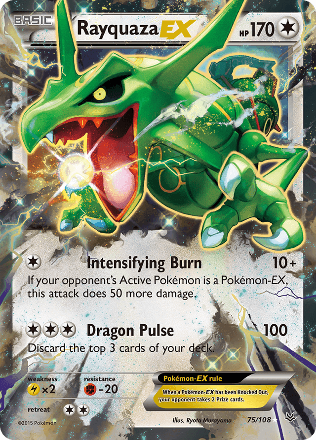 Rayquaza-EX — Roaring Skies #75