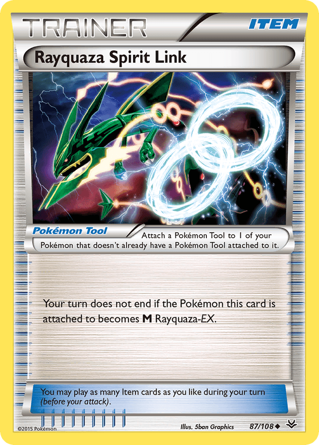 Rayquaza Spirit Link — Roaring Skies #87