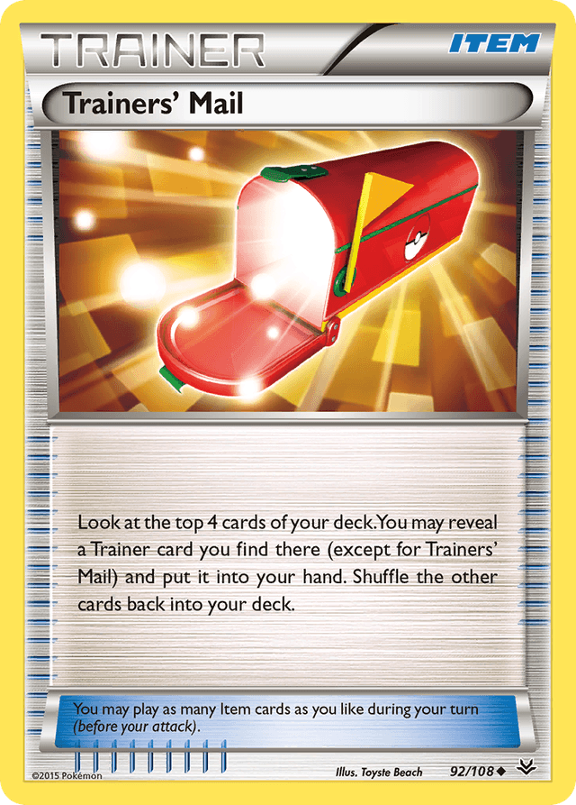 Trainers' Mail — Roaring Skies #92
