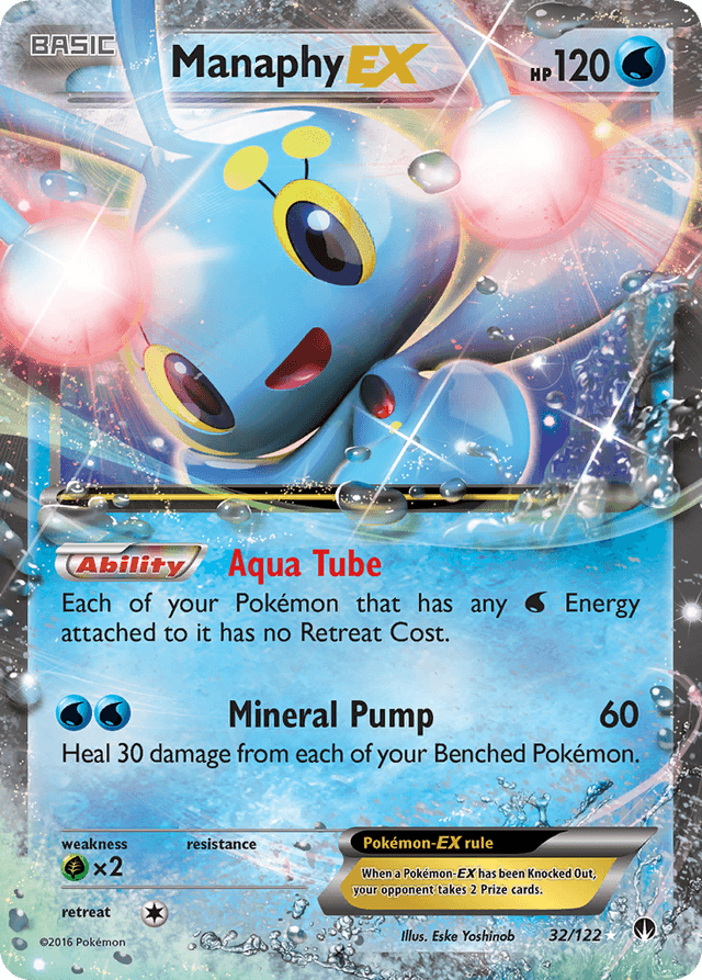 Manaphy-EX — BREAKpoint #32