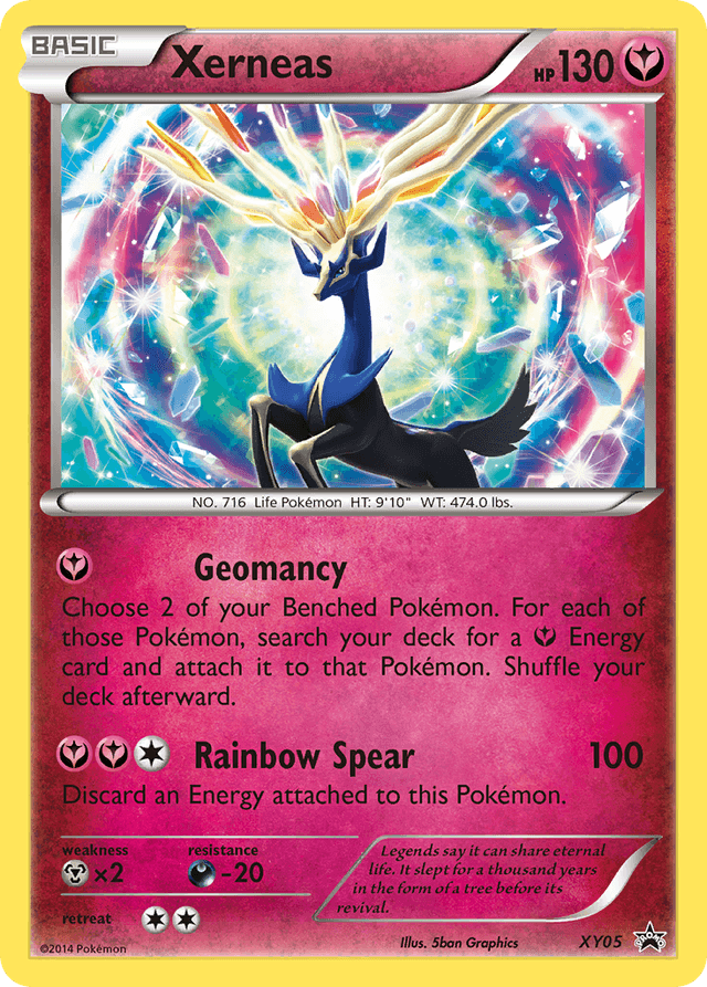 Xerneas — XY Black Star Promos #XY05