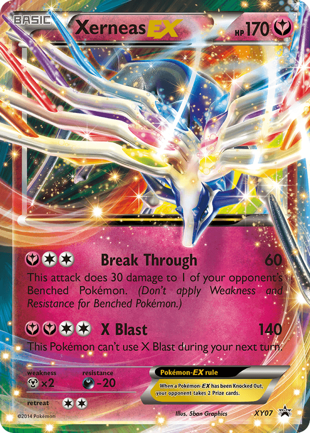 Xerneas-EX — XY Black Star Promos #XY07