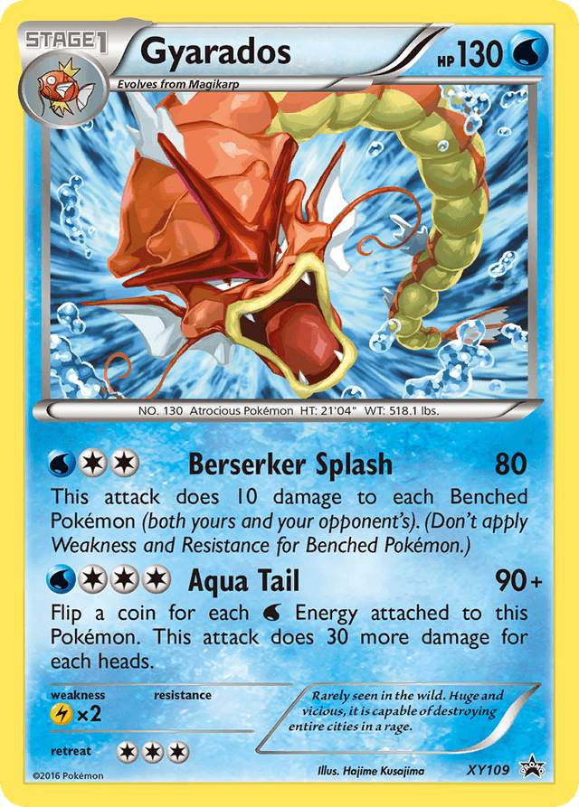 Gyarados — XY Black Star Promos #XY109