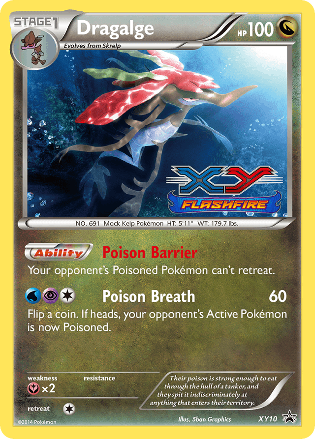 Dragalge — XY Black Star Promos #XY10