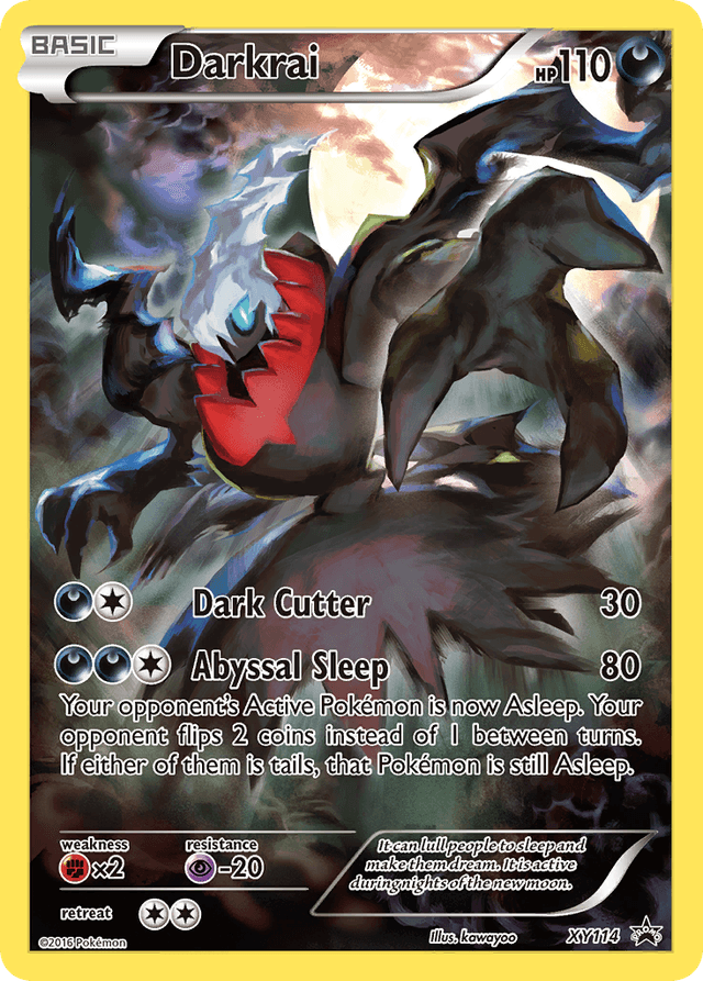 Darkrai — XY Black Star Promos #XY114