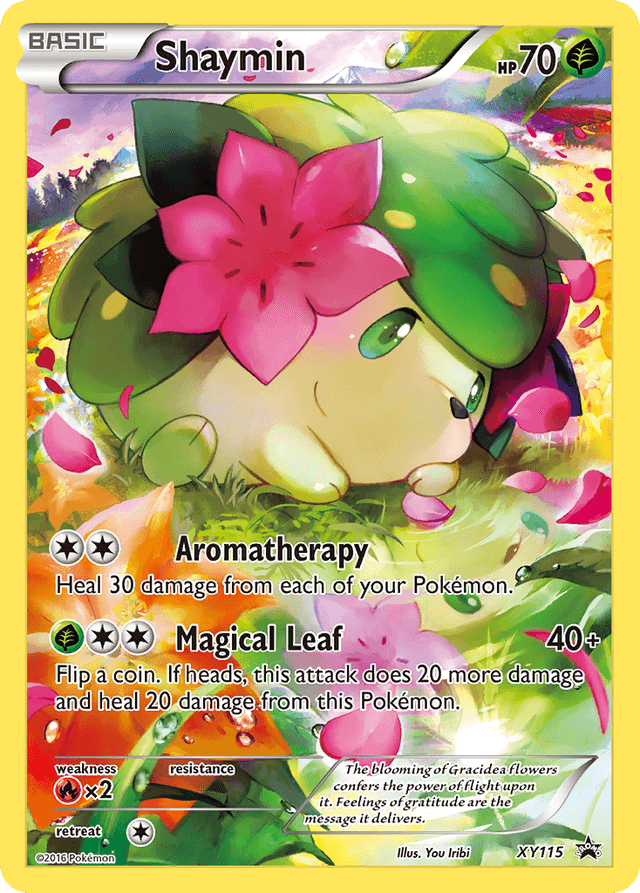 Shaymin — XY Black Star Promos #XY115