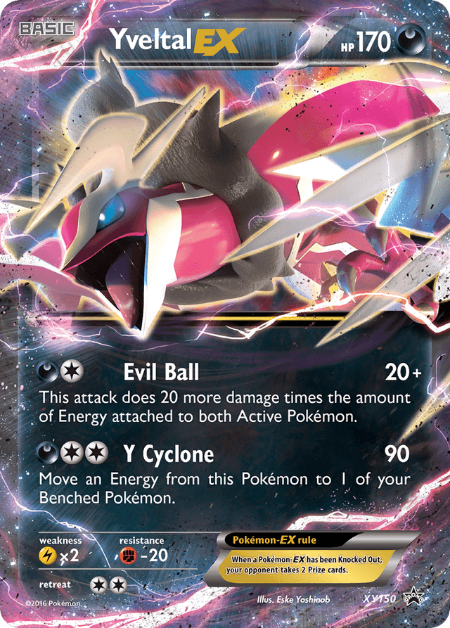 Yveltal-EX — XY Black Star Promos #XY150