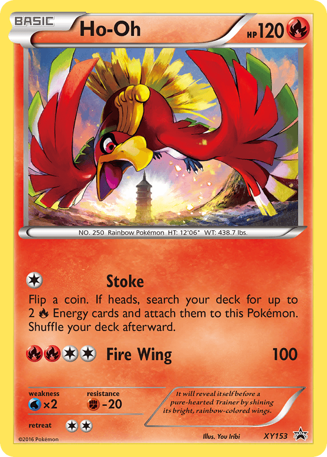 Ho-Oh — XY Black Star Promos #XY153