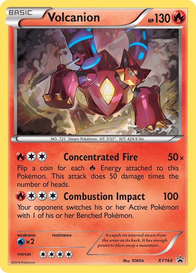 Volcanion — XY Black Star Promos #XY164