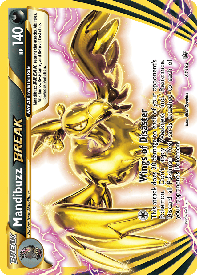 Mandibuzz BREAK — XY Black Star Promos #XY182