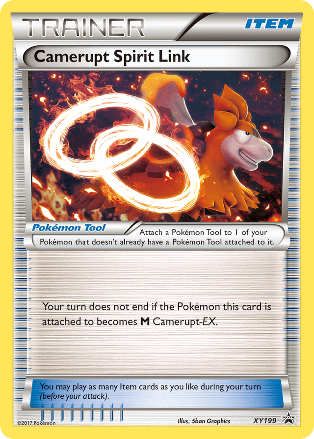 Camerupt Spirit Link — XY Black Star Promos #XY199