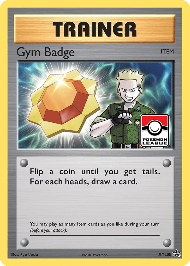 Gym Badge — XY Black Star Promos #XY205