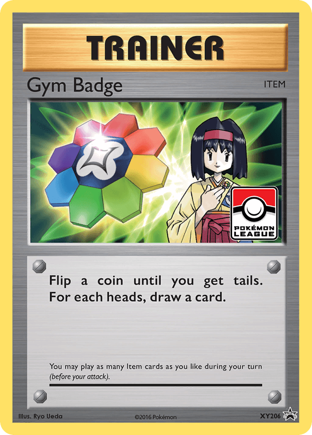 Gym Badge — XY Black Star Promos #XY206