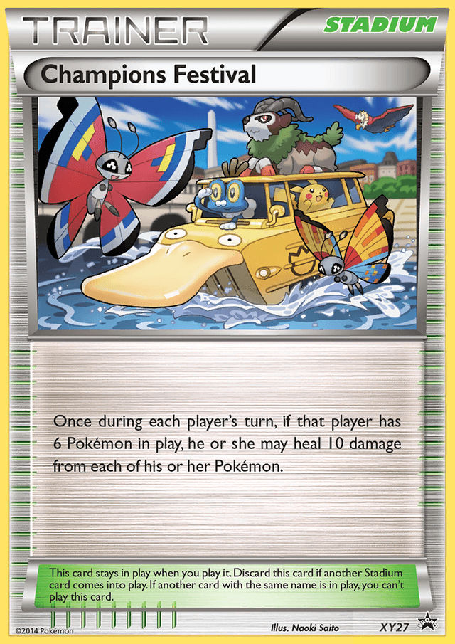 Champions Festival — XY Black Star Promos #XY27
