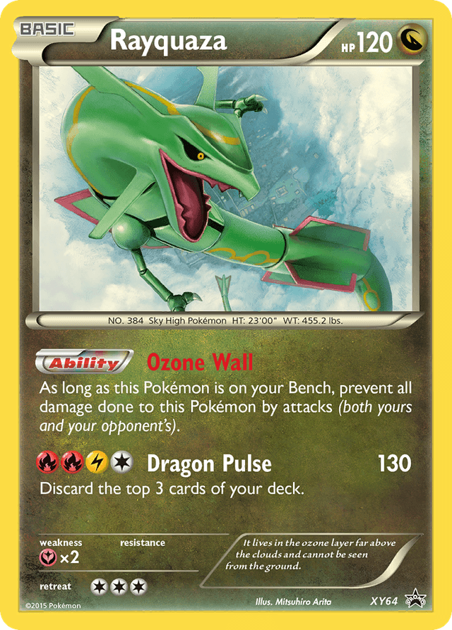 Rayquaza — XY Black Star Promos #XY64