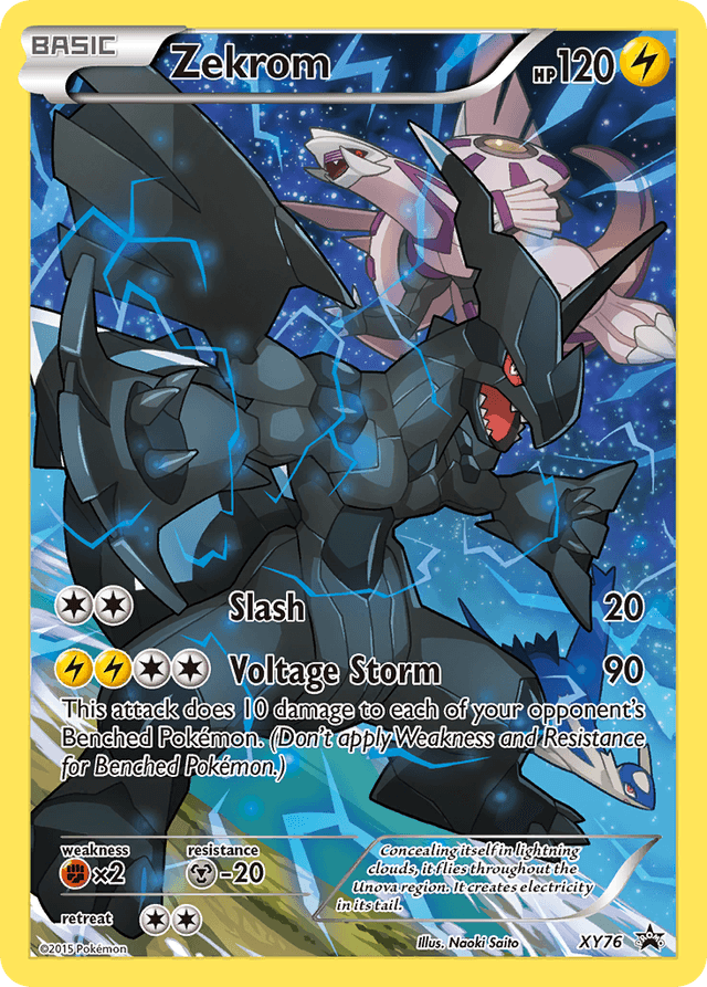 Zekrom — XY Black Star Promos #XY76