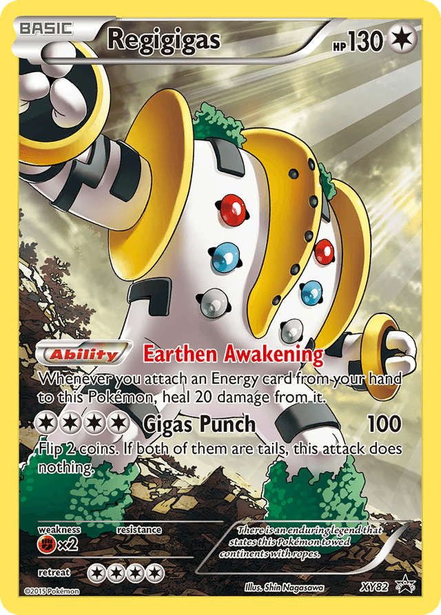 Regigigas — XY Black Star Promos #XY82