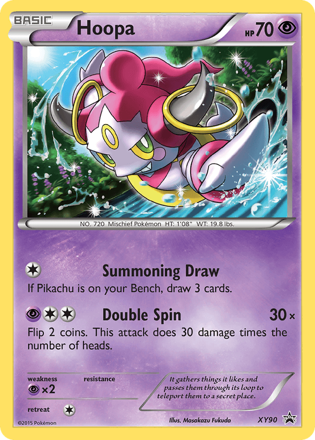 Hoopa — XY Black Star Promos #XY90