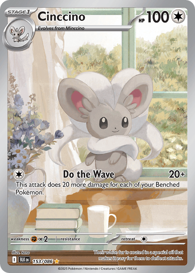 Cinccino — Black Bolt #153